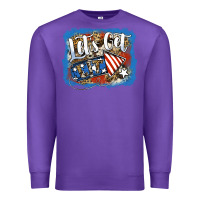 Purple Let's Get Lit Premium Sweatshirt - Jasminsmagicworld