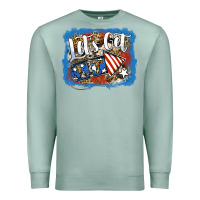 Seafoam Let's Get Lit Premium Sweatshirt - Jasminsmagicworld