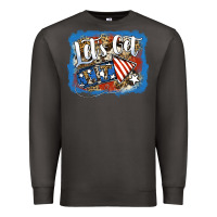 Smoke Let's Get Lit Premium Sweatshirt - Jasminsmagicworld