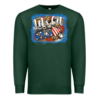 Sports Green Let's Get Lit Premium Sweatshirt - Jasminsmagicworld
