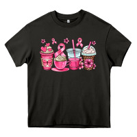 Asphalt breast cancer coffee cups Heavy Core Tee - OliviaCreatesArt