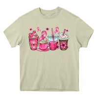Mossy breast cancer coffee cups Heavy Core Tee - OliviaCreatesArt