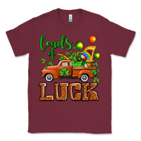 Burgundy St. Patrick's Day loads of truck Classic Tee - OliviaCreatesArt