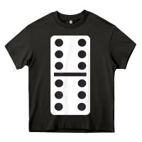 Asphalt double six dominoes tshirt halloween costume 6 6 domino game t shirt Heavy Core Tee - baoMotion