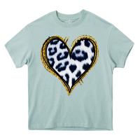 Arona Dalmatians Heart Gold Glitter Heavy Core Tee - Jasminsmagicworld