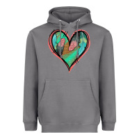 Storm Feather Heart Heavyweight Hoodie - Jasminsmagicworld
