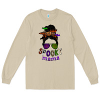 Mushroom spooky mama Long Sleeve Tee - SublimationCraftShop