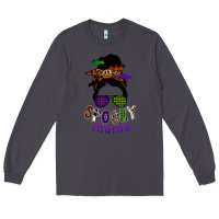 Smoke spooky mama Long Sleeve Tee - SublimationCraftShop