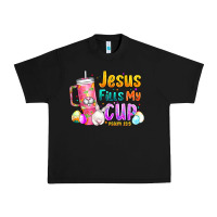 Black Jesus Fills My Cup Easter Urban Heavy Tee - CowhideDigitalArt