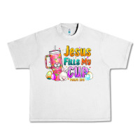 Lunar Rock Jesus Fills My Cup Easter Urban Heavy Tee - CowhideDigitalArt
