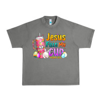 Tornado Jesus Fills My Cup Easter Urban Heavy Tee - CowhideDigitalArt