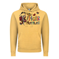 Vintage Mustard hair hustler 2 Vintage Hoodie - SublimationCraftShop
