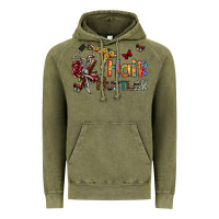 Vintage Olive hair hustler 2 Vintage Hoodie - SublimationCraftShop