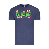 Vintage Denim plasma lab Vintage Tee - CowhideDigitalArt