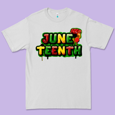 Juneteenth Premium Tee Designed By Fadigitalartstudio