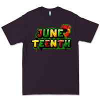 Plum juneteenth Premium Tee - FaDigitalArtStudio