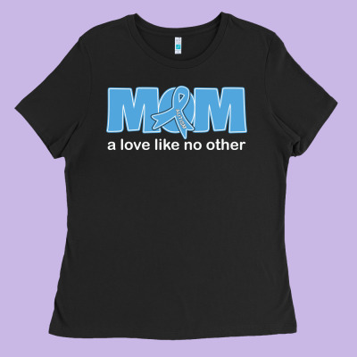 Lil Autism Mom Ladies Tee Designed By Cowhidedigitalart
