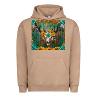 Pigment Burro boho bullskull Urban Hoodie - RanaPortraitStore