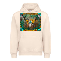 Sandshell boho bullskull Urban Hoodie - RanaPortraitStore