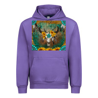 Tulip boho bullskull Urban Hoodie - RanaPortraitStore
