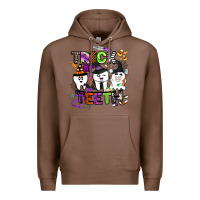 Chestnut trick or teeth Premium Hoodie - BarkalooDesign