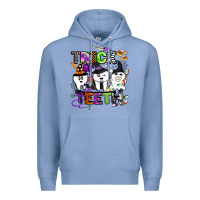 Colony Blue trick or teeth Premium Hoodie - BarkalooDesign