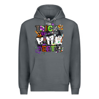 Rock trick or teeth Premium Hoodie - BarkalooDesign