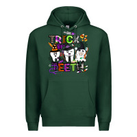 Sports Green trick or teeth Premium Hoodie - BarkalooDesign