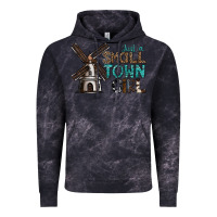 Cloud Black just a small town girl Vintage Hoodie - SublimationCraftShop