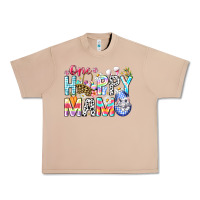 Burro One Happy Mama Easter Bunny Urban Heavy Tee - CowhideDigitalArt