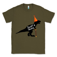 Army Green Seven A Saurus Classic Tee - Bettercallsaul