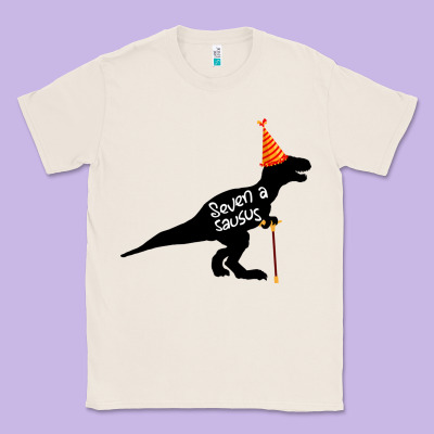 Seven A Saurus Classic Tee Designed By Bettercallsaul