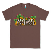 Chestnut Cactus Cowhide Sunflower Mama and Mini Set Classic Tee - Jasminsmagicworld