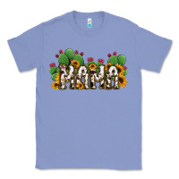 Colony Blue Cactus Cowhide Sunflower Mama and Mini Set Classic Tee - Jasminsmagicworld