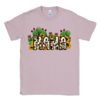 Lilac Cactus Cowhide Sunflower Mama and Mini Set Classic Tee - Jasminsmagicworld