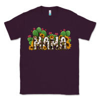 Plum Cactus Cowhide Sunflower Mama and Mini Set Classic Tee - Jasminsmagicworld