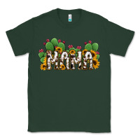 Sports Green Cactus Cowhide Sunflower Mama and Mini Set Classic Tee - Jasminsmagicworld