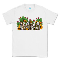 White Cactus Cowhide Sunflower Mama and Mini Set Classic Tee - Jasminsmagicworld
