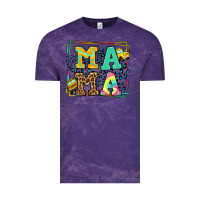 Cloud Purple School bus driver mama Mother's day Vintage Tee - LillyAllenDesigns