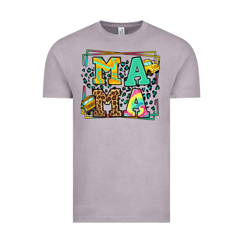 School Bus Driver Mama Mother's Day Vintage Tee by LillyAllenDesigns | Teevron