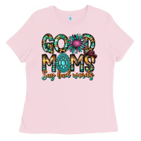 Good Moms Say Bad Words Ladies Tee | Teevron