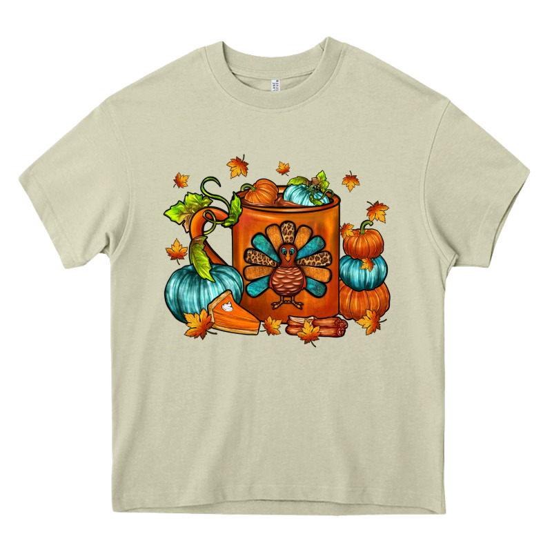 Thanksgiving Coffee Mug Heavy Core Tee by FaDigitalArtStudio | Teevron