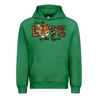 Emerald love of the tigers Urban Hoodie - RanaPortraitStore