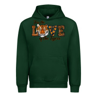 Forest Green love of the tigers Urban Hoodie - RanaPortraitStore