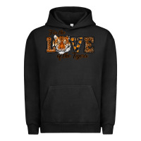 Pigment Black love of the tigers Urban Hoodie - RanaPortraitStore