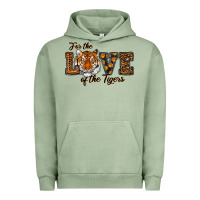 Pigment Oil Green love of the tigers Urban Hoodie - RanaPortraitStore