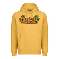 Mustard Cactus Leopard Sunflower Mama and Mini Set Premium Hoodie - Jasminsmagicworld