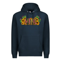 Navy Cactus Leopard Sunflower Mama and Mini Set Premium Hoodie - Jasminsmagicworld