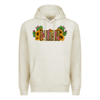 Oatmeal Heather Cactus Leopard Sunflower Mama and Mini Set Premium Hoodie - Jasminsmagicworld