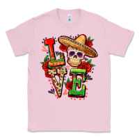 Bubblegum Pink Cinco de mayo love Classic Tee - FaDigitalArtStudio